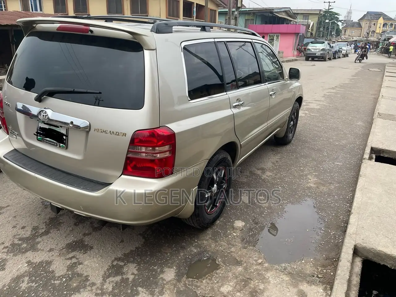 Toyota Highlander 2001 Gold
