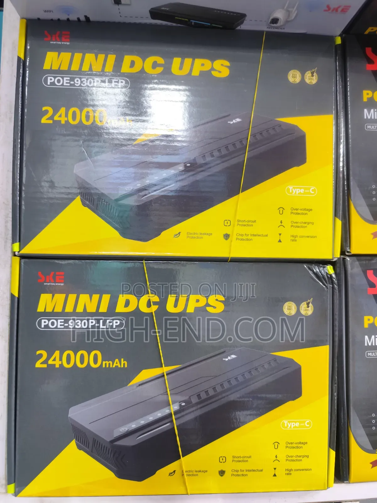 Ske 24000mah Mini Dc Ups Poe-930p-LFP Router Power Bank