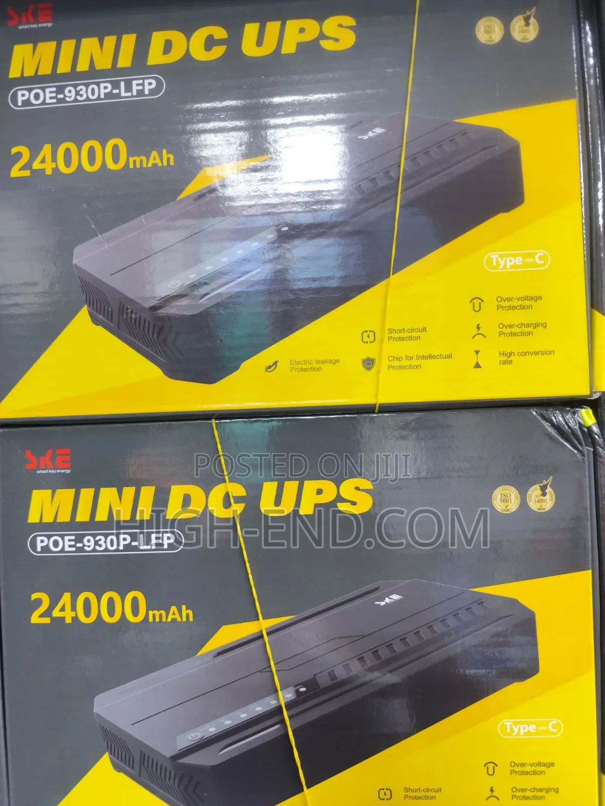 Ske 24000mah Mini Dc Ups Poe-930p-LFP Router Power Bank