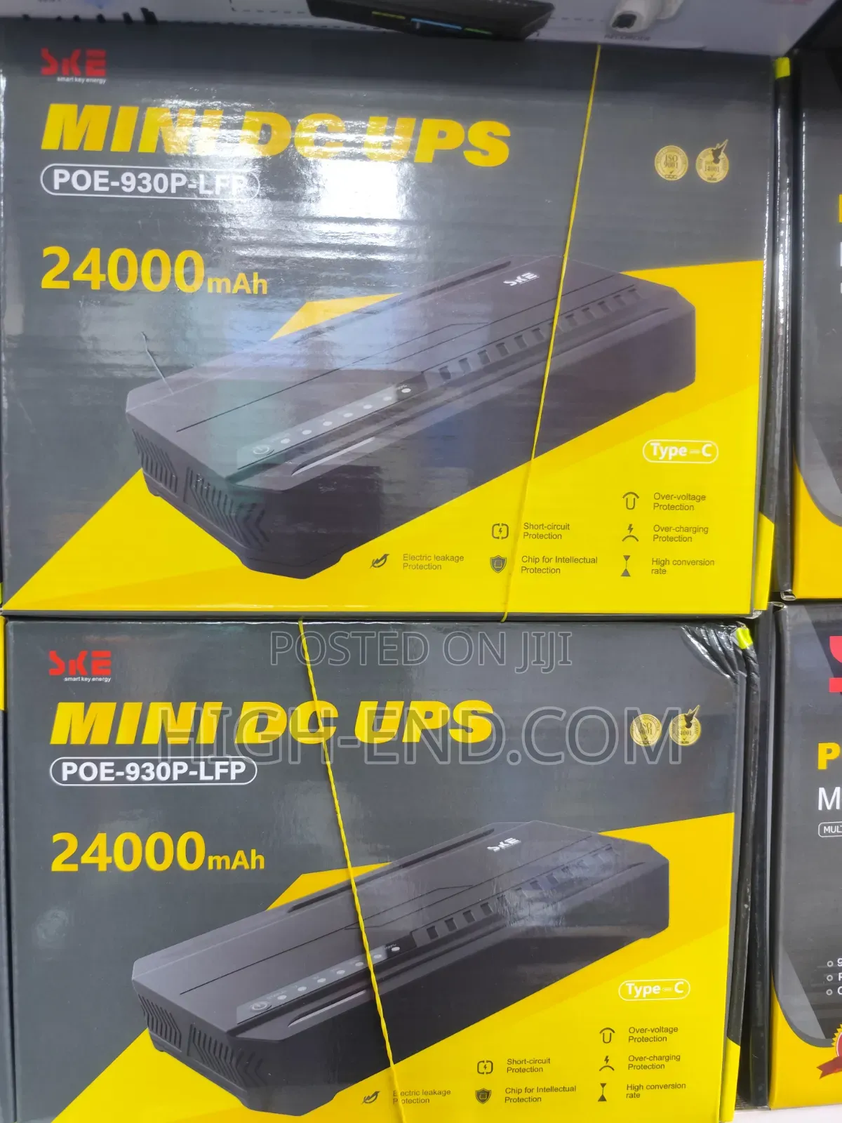 Ske 24000mah Mini Dc Ups Poe-930p-LFP Router Power Bank