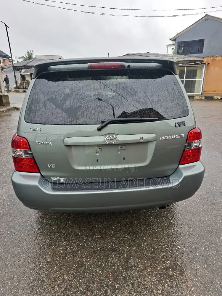 Toyota Highlander Limited V6 2005 Green