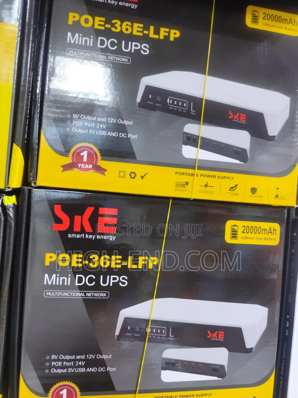Ske 20000mah Poe-36e-lfp Router Power Bank