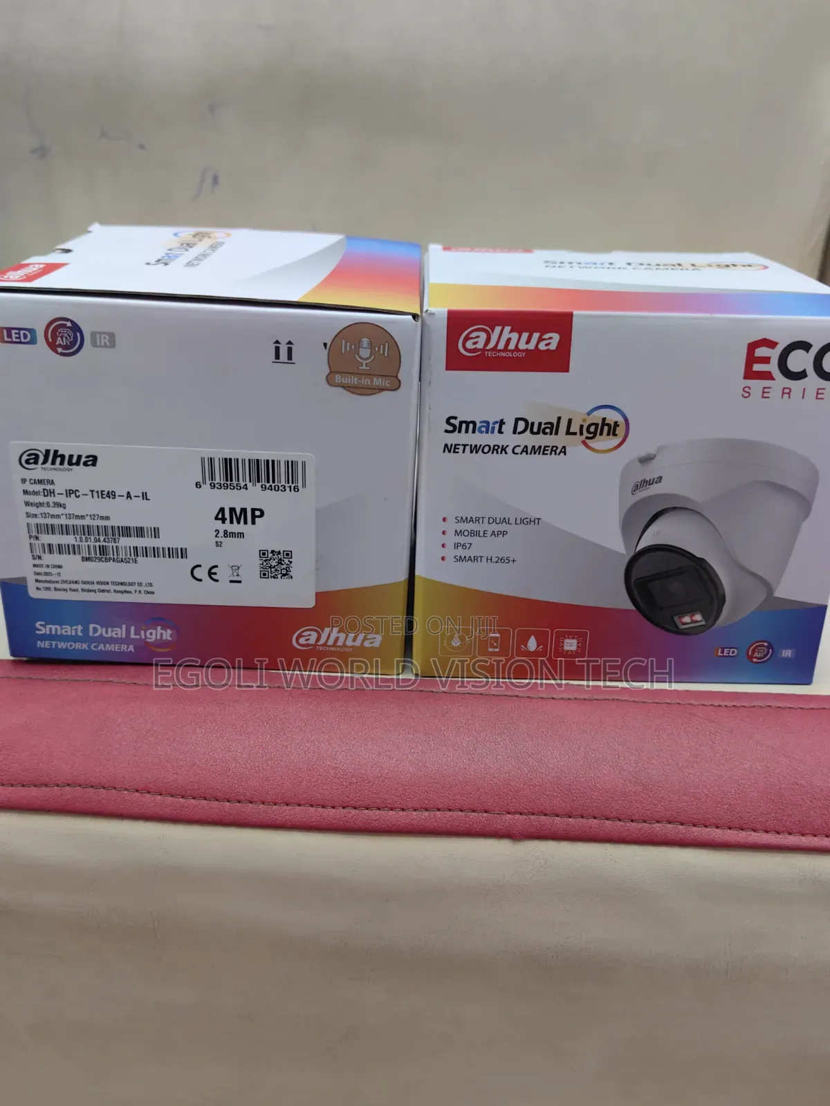 Dahua 4mp Smart Light Ip Dome Camera