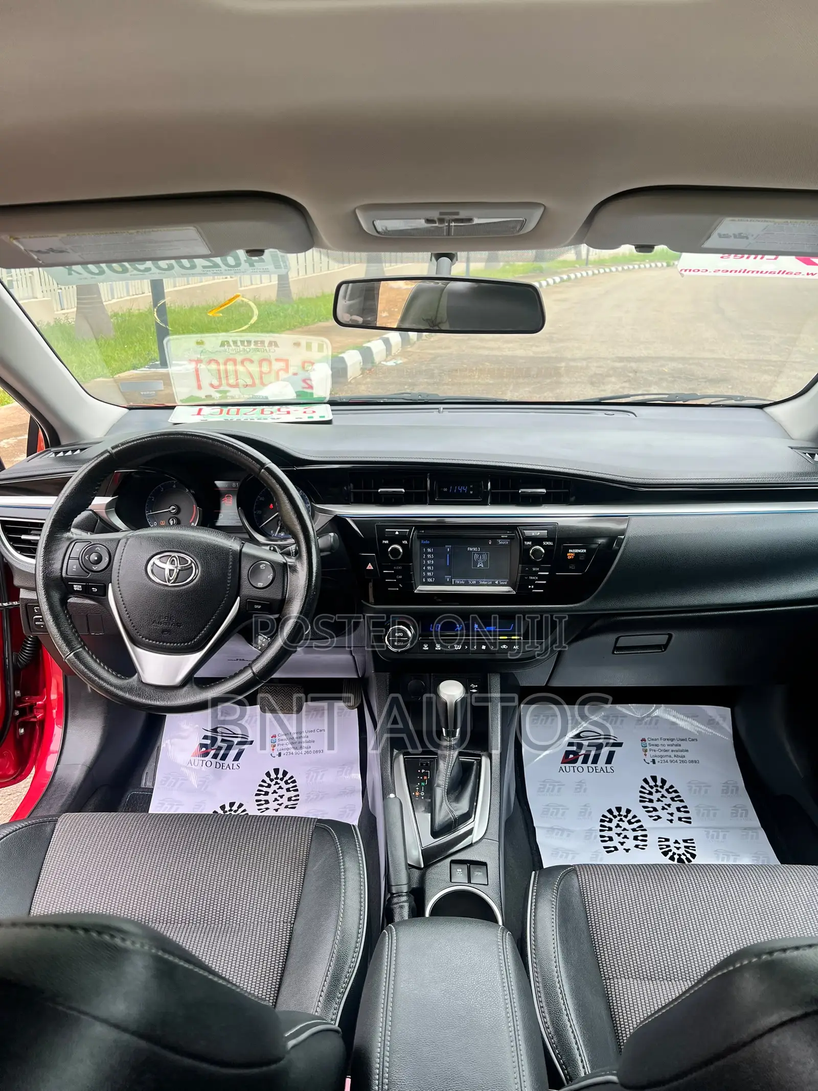 Toyota Corolla S Plus 4dr Sedan (1.8L 4cyl 6M) 2015 Red