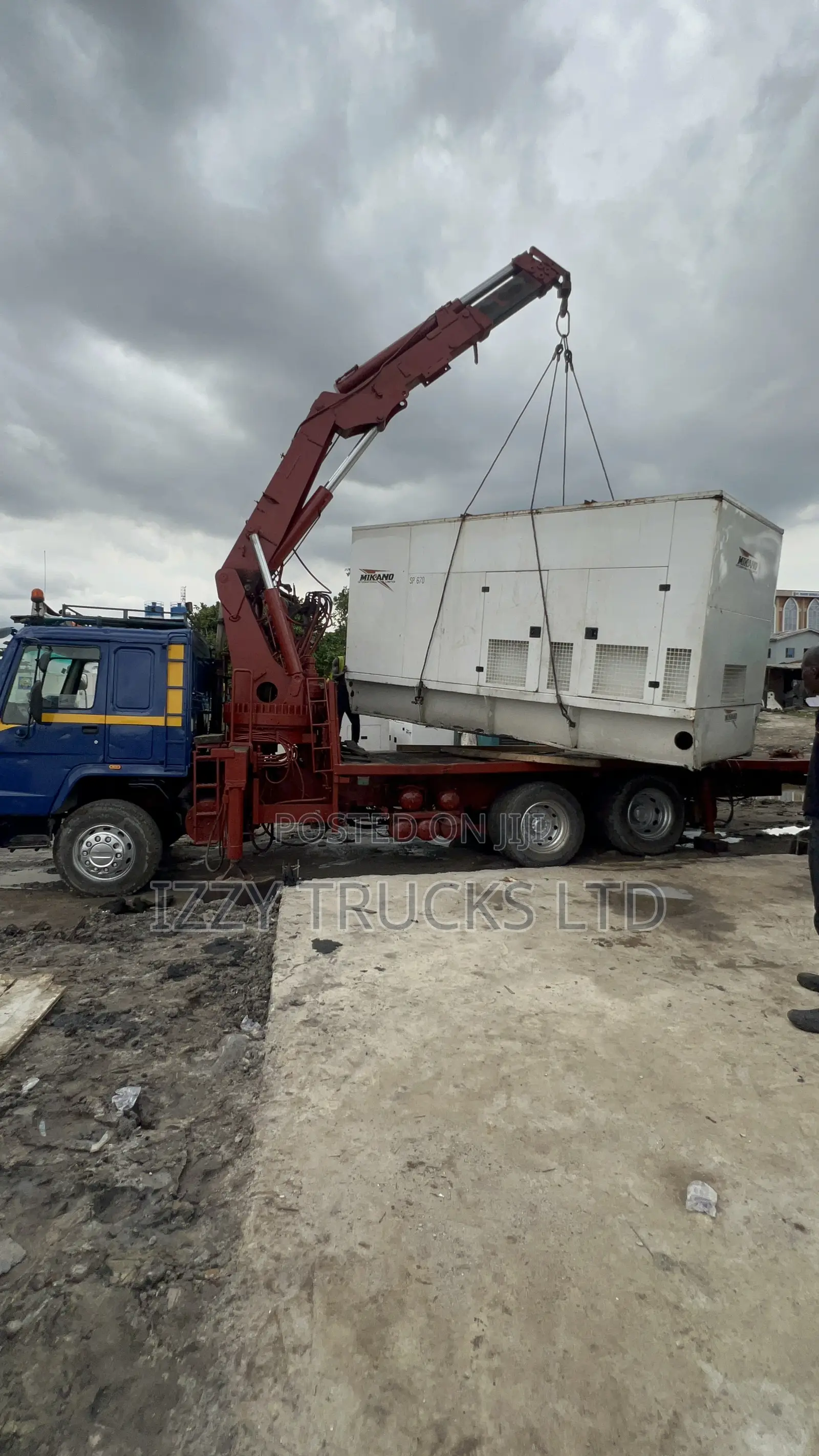 15 Tons Hiab Truck Available for Rental