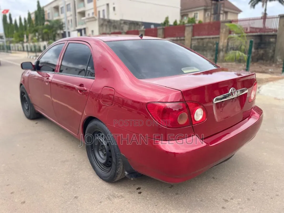 Toyota Corolla LE 2007 Red