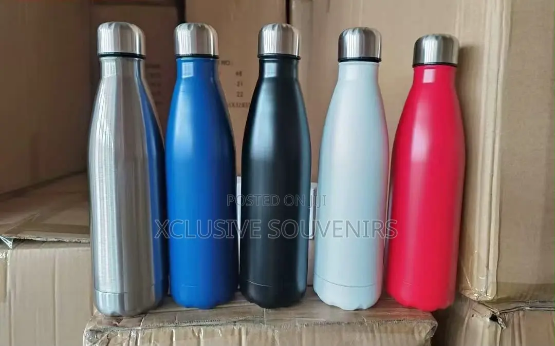 500ml Stainless Steel Gym Portable Cola Shape Water Bottle
