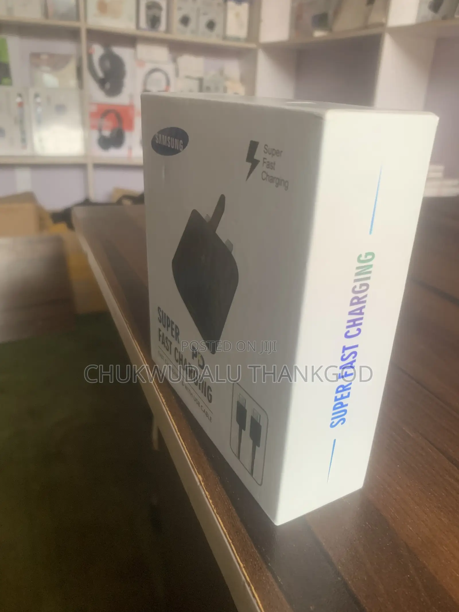 Samsung Original Super Pd, Fast Charger With USB Cable