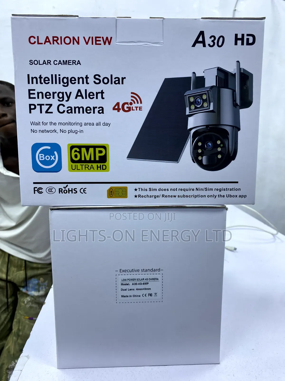 2 Len 4g Solar CCTV A30