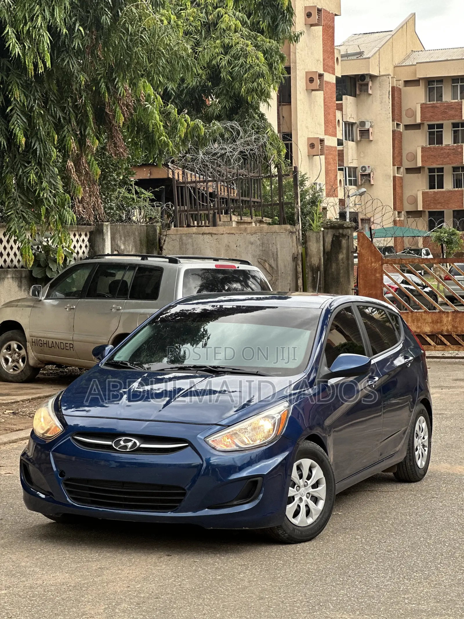 Hyundai Accent 2015 Blue
