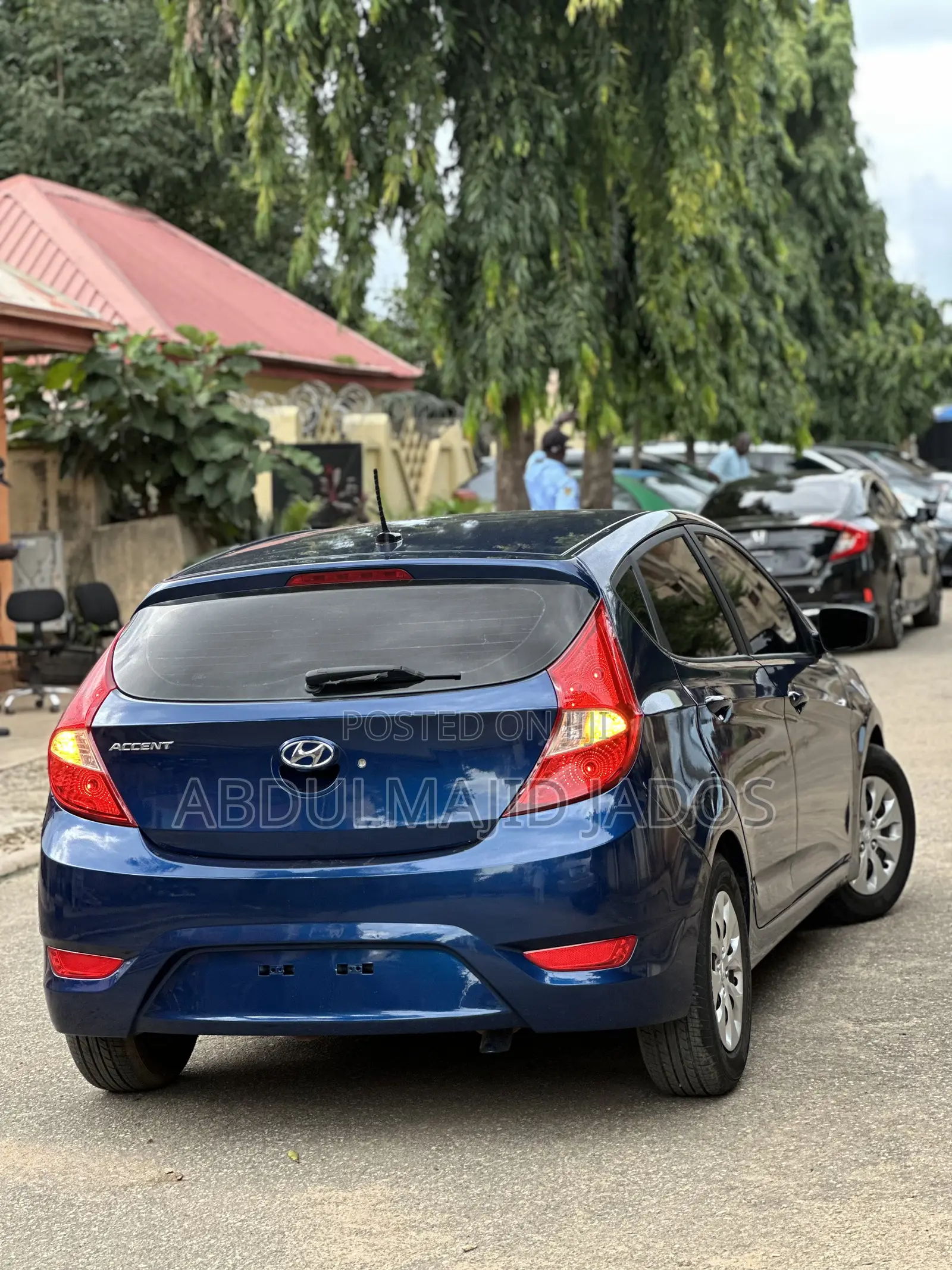 Hyundai Accent 2015 Blue