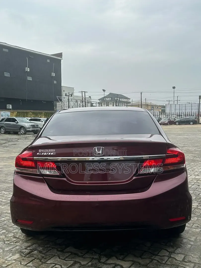 Honda Civic 2014 Burgundy