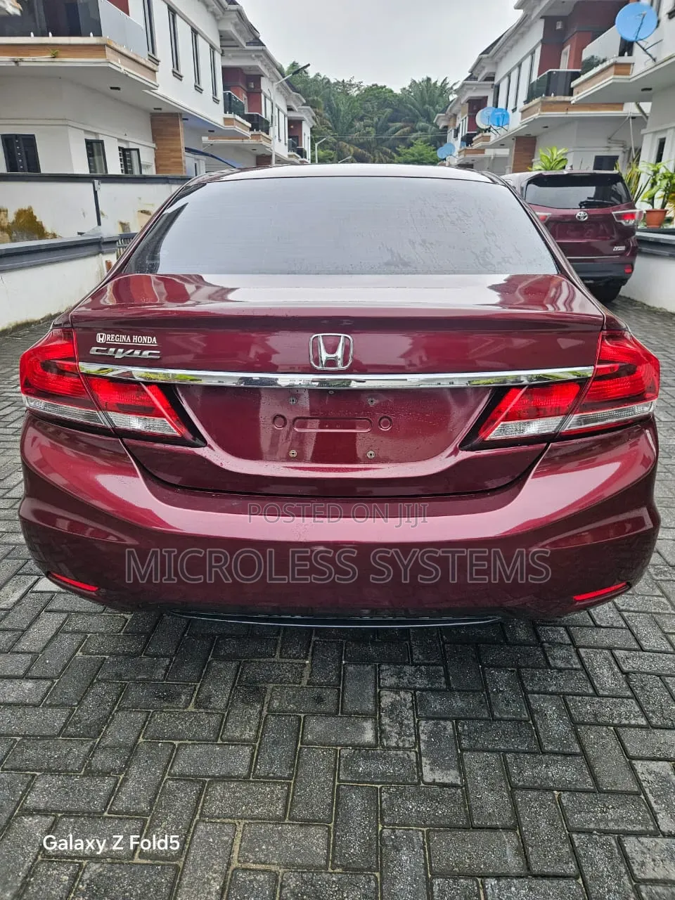 Honda Civic 2014 Burgundy