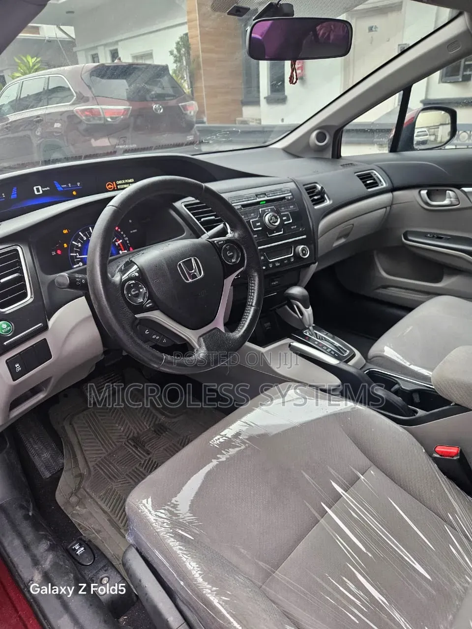 Honda Civic 2014 Burgundy