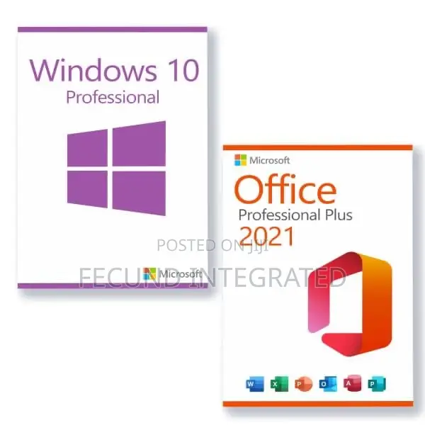 Microsoft Windows 10 Pro+ Microsoft Office 2021 Pro Plus 3 Devices