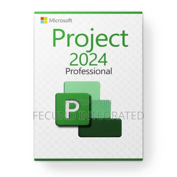 Microsoft Project 2024 Professional License for 3 Devices