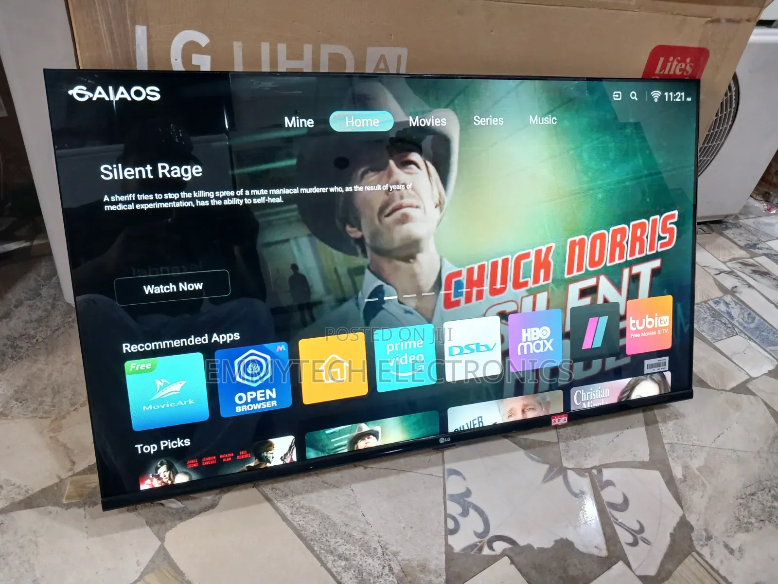 Lg 43inches Smart Tv