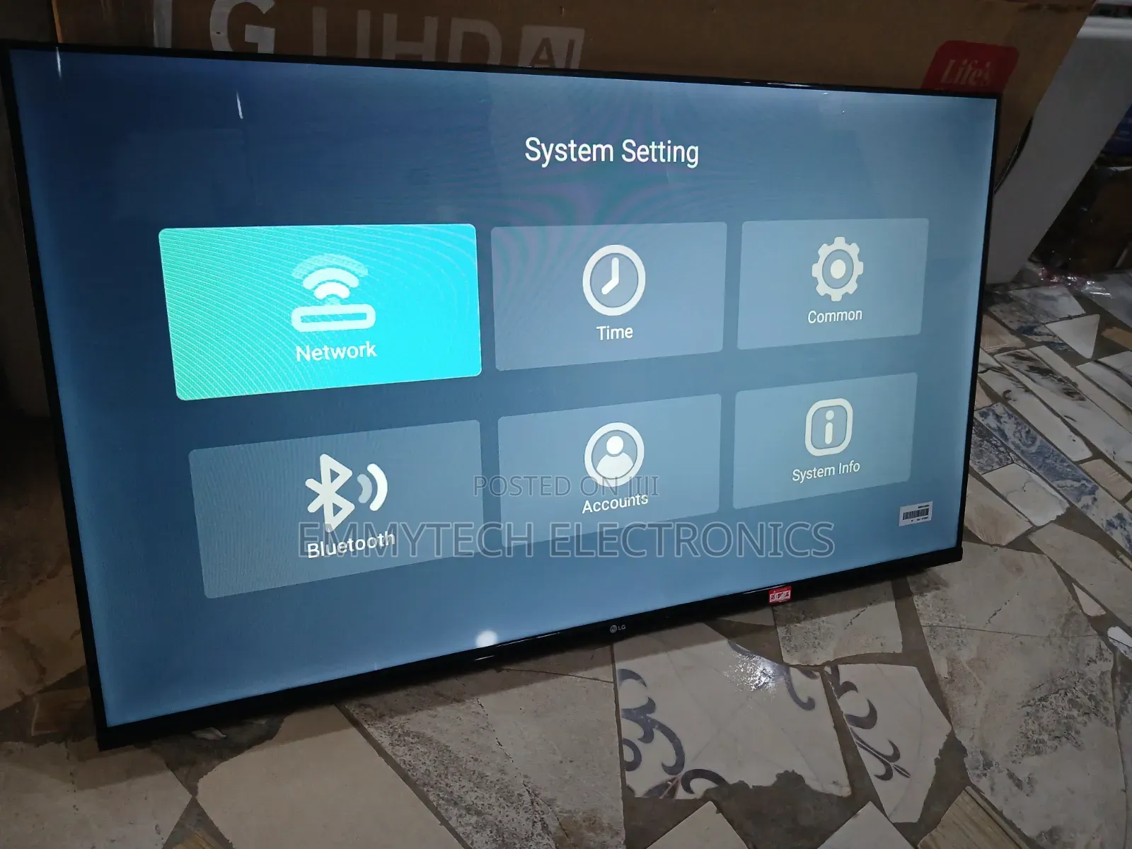 Lg 43inches Smart Tv