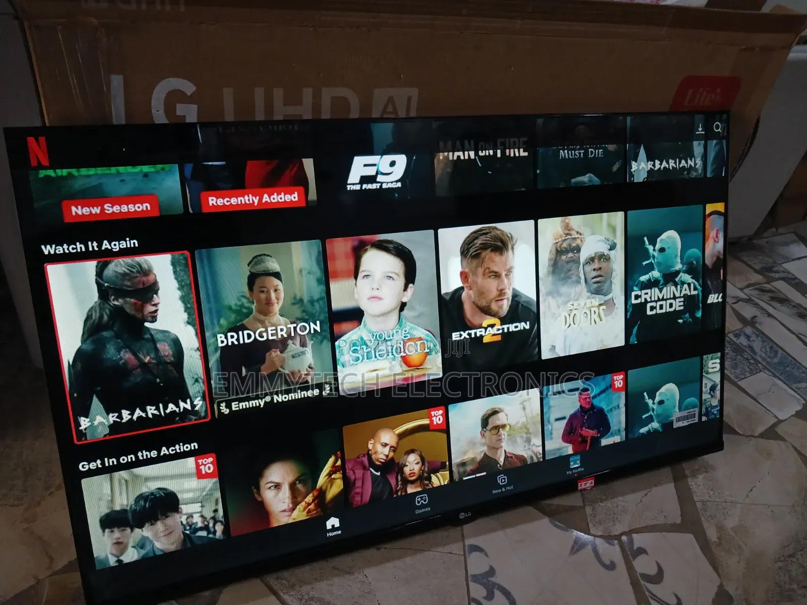 Lg 43inches Smart Tv