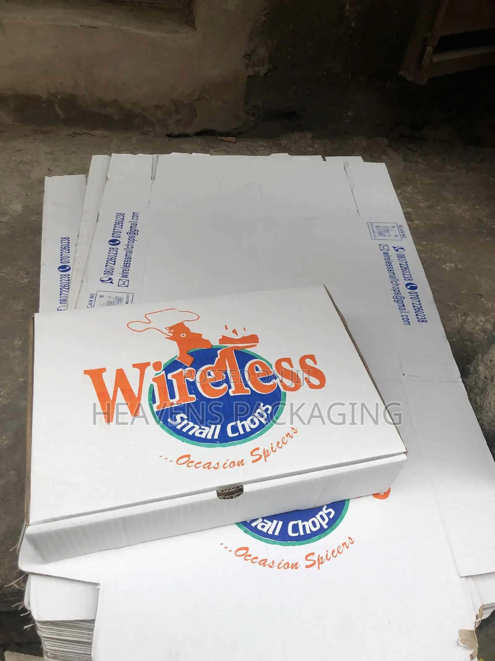Very Clean Neat Different Sizes of Carton Boxes for Sale
