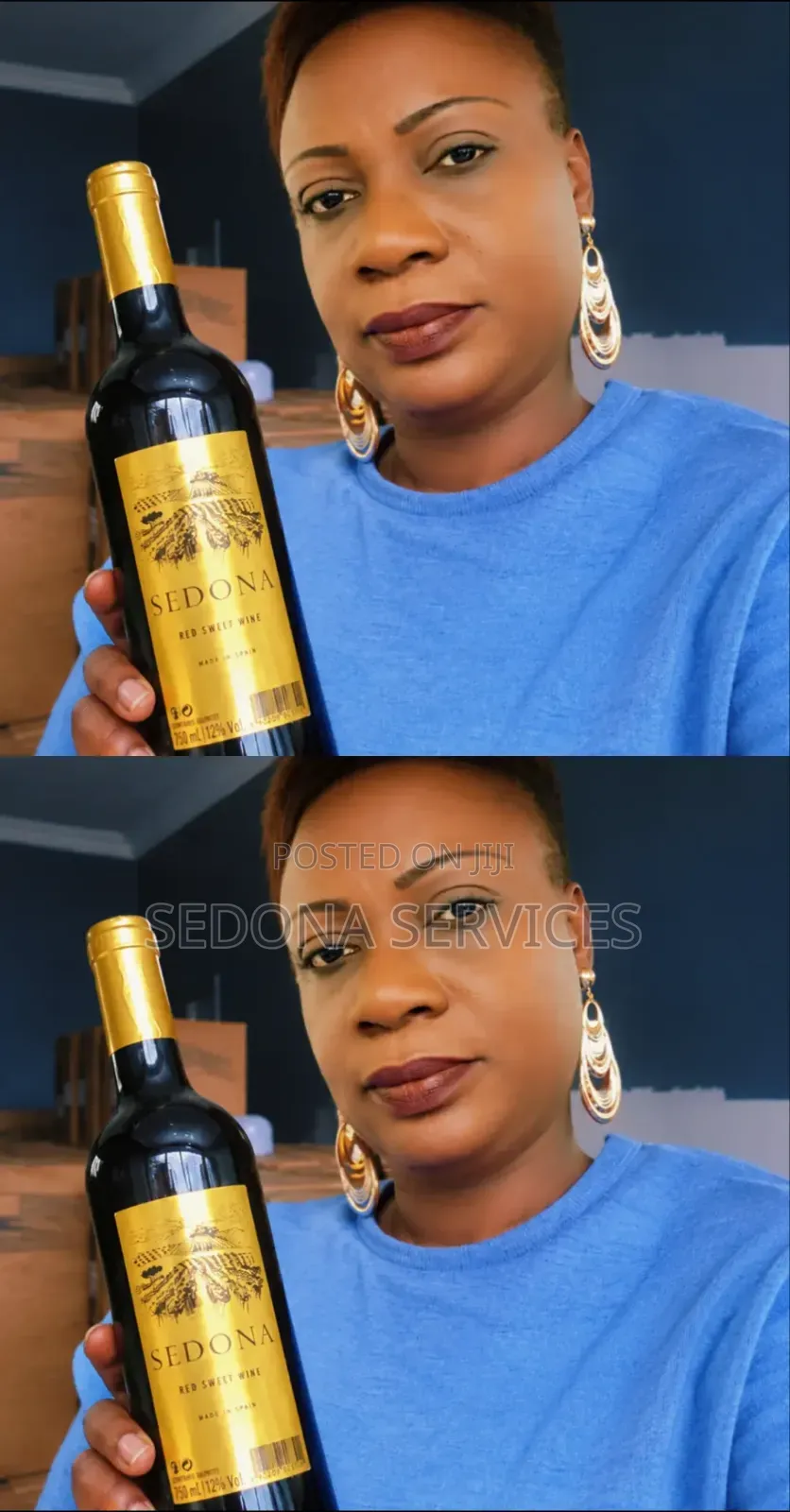 Sedona Sweet Red Wine by 6 in a Carton From Spain