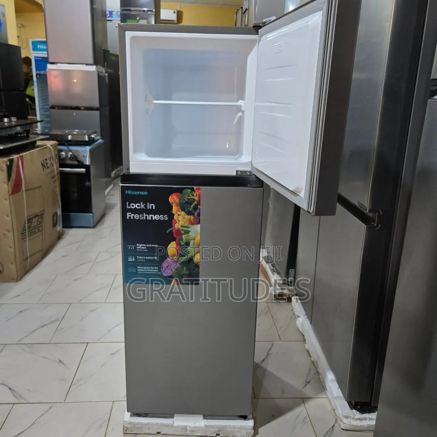 Hisense Double Door Refrigerator Model: Ref 200dr 154 L