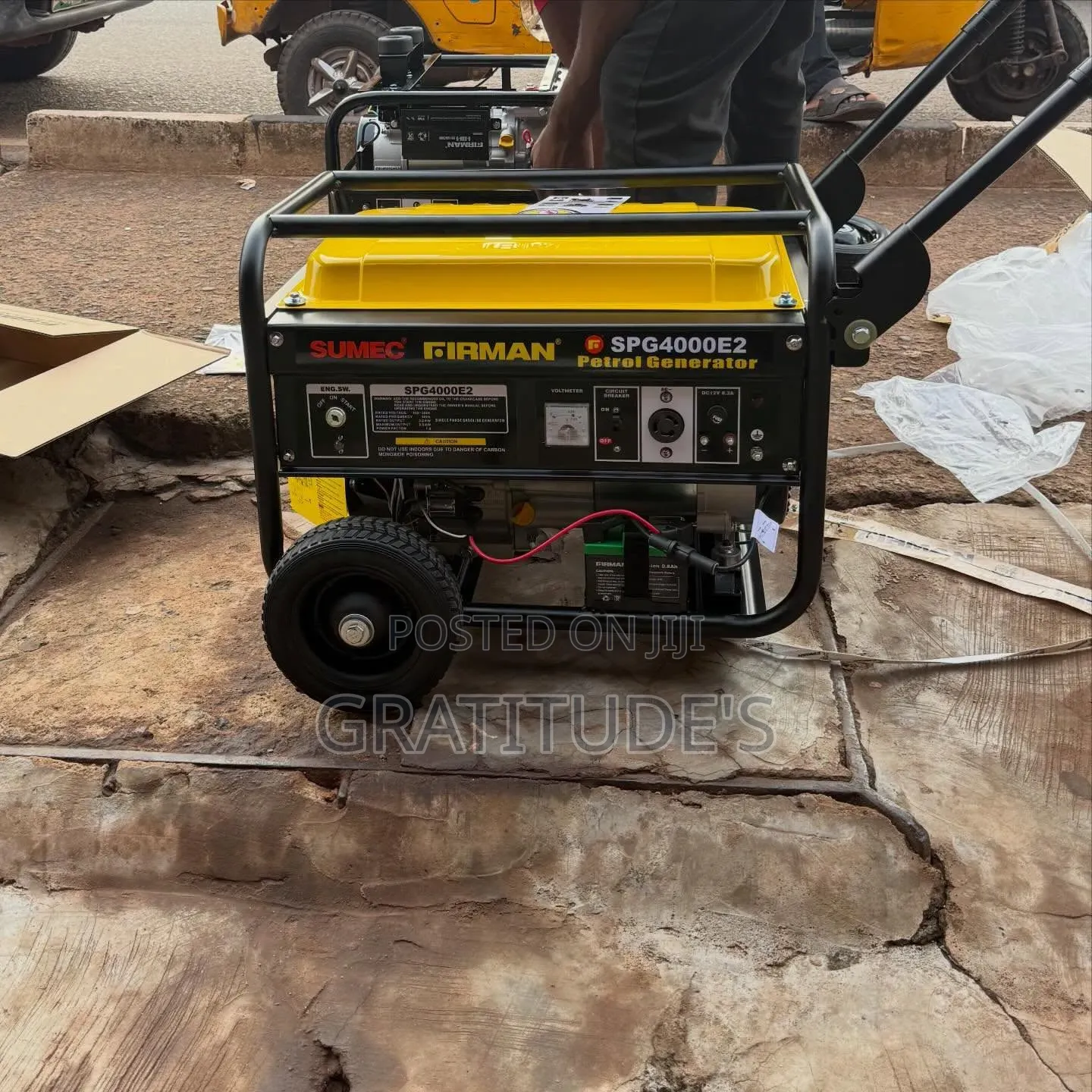 Sumec Firman Generator Model: Spg4000e2 Capacity: 3.3kva