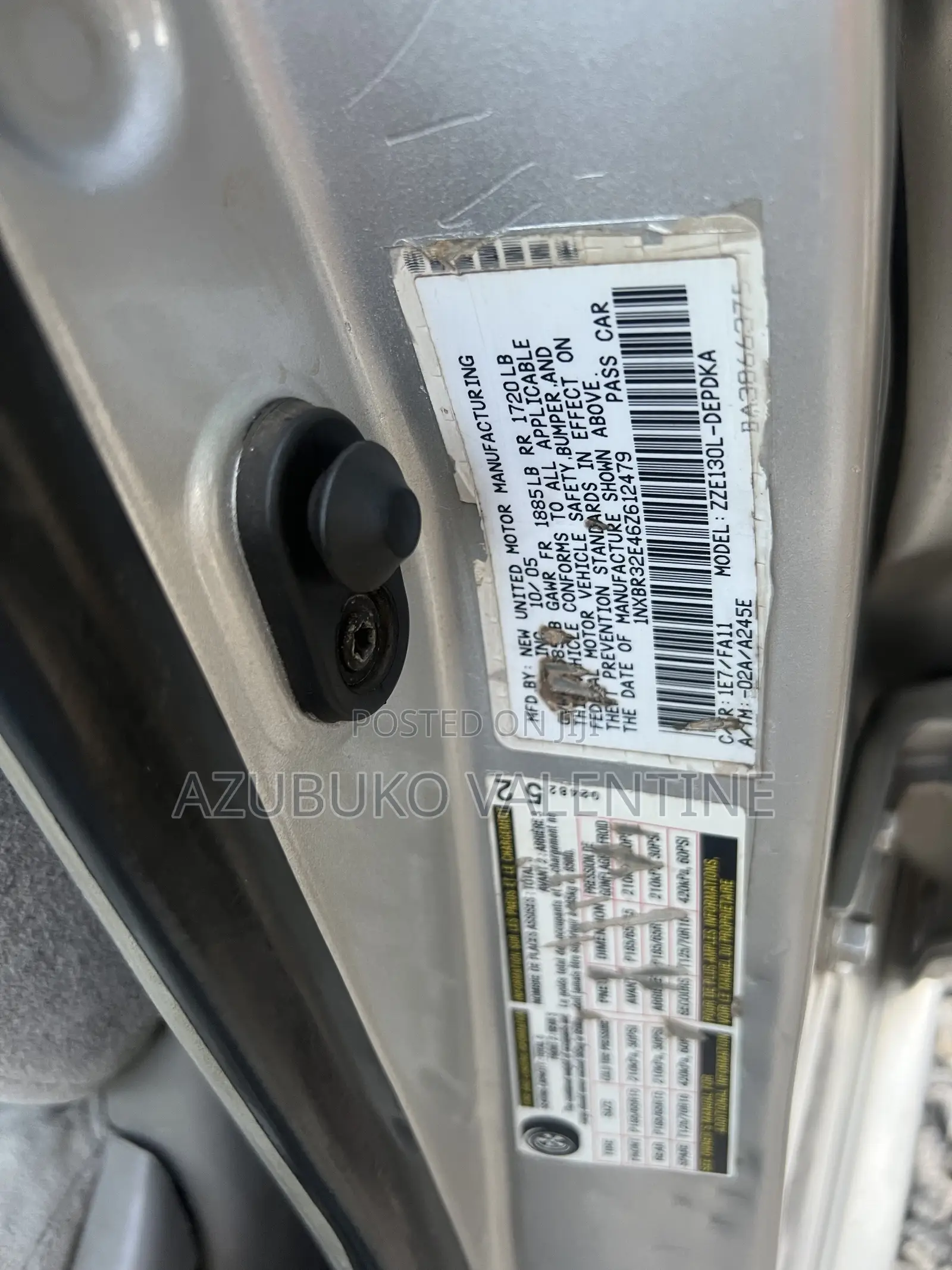 Toyota Corolla LE 2006 Silver