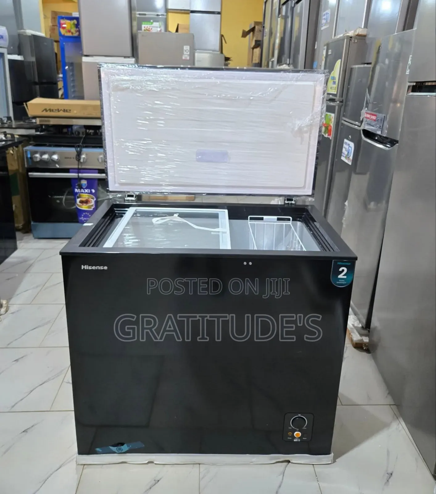 Hisense Chest Freezer Model: Fc 250sh Gross Volume: 189l