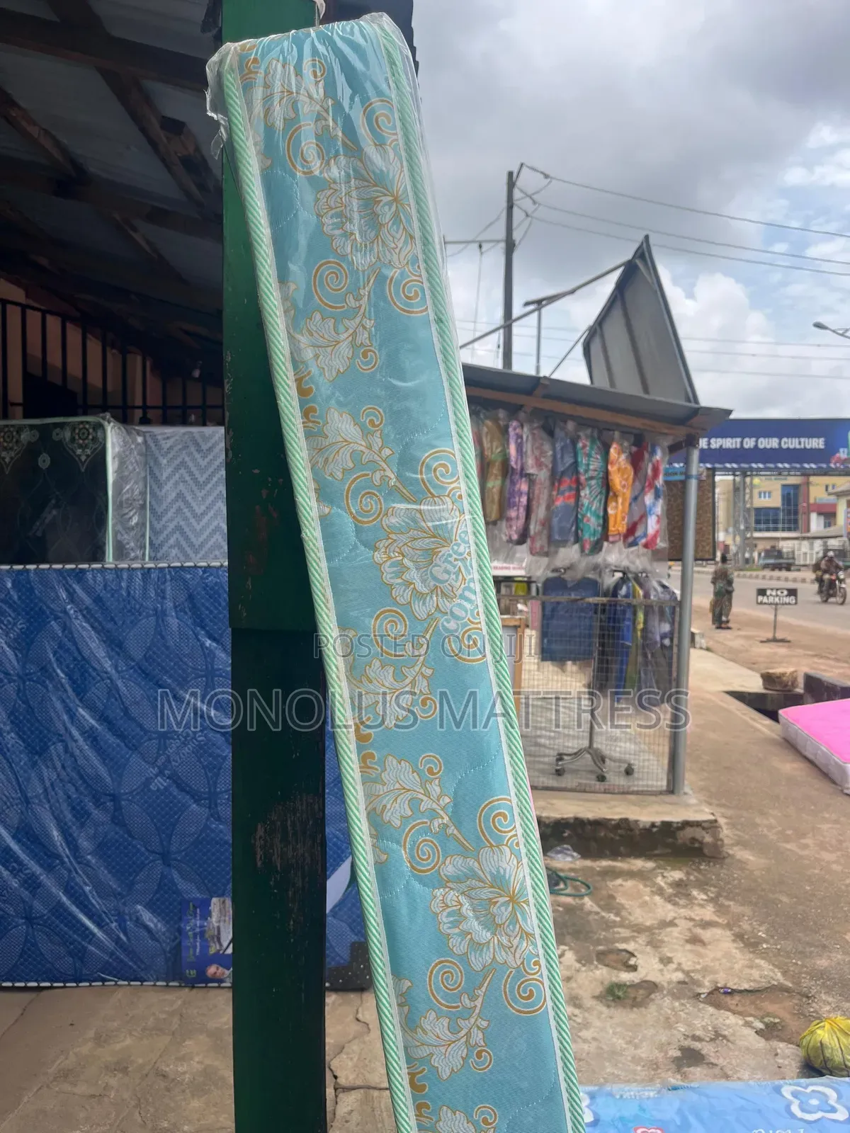 4 by 6 by 6 Green Earth Semi-Orthopedic Mattress in Ibadan, Sagamu