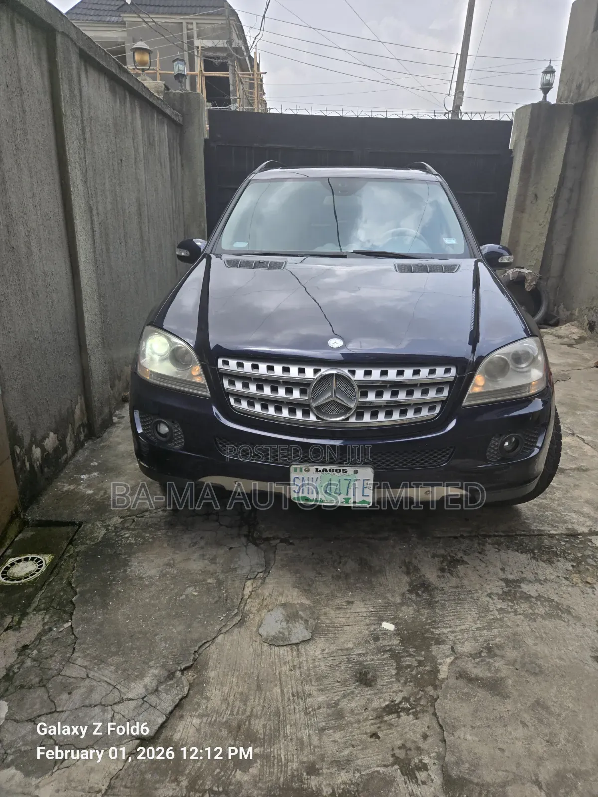 Mercedes-Benz M Class 2008 Blue