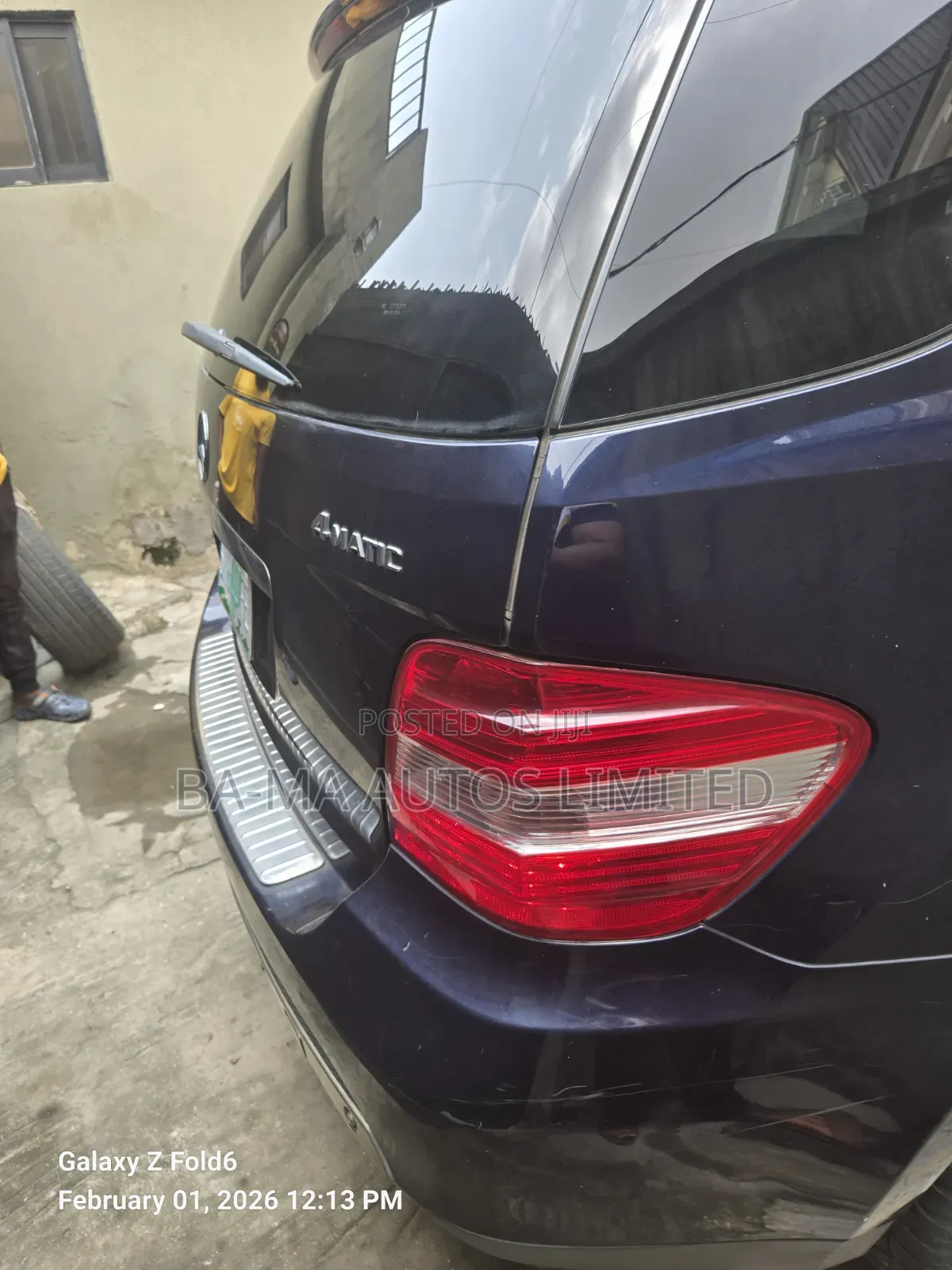 Mercedes-Benz M Class 2008 Blue