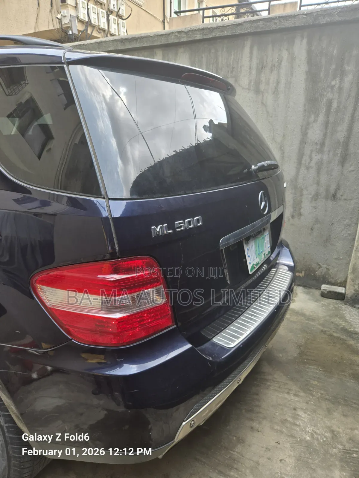 Mercedes-Benz M Class 2008 Blue