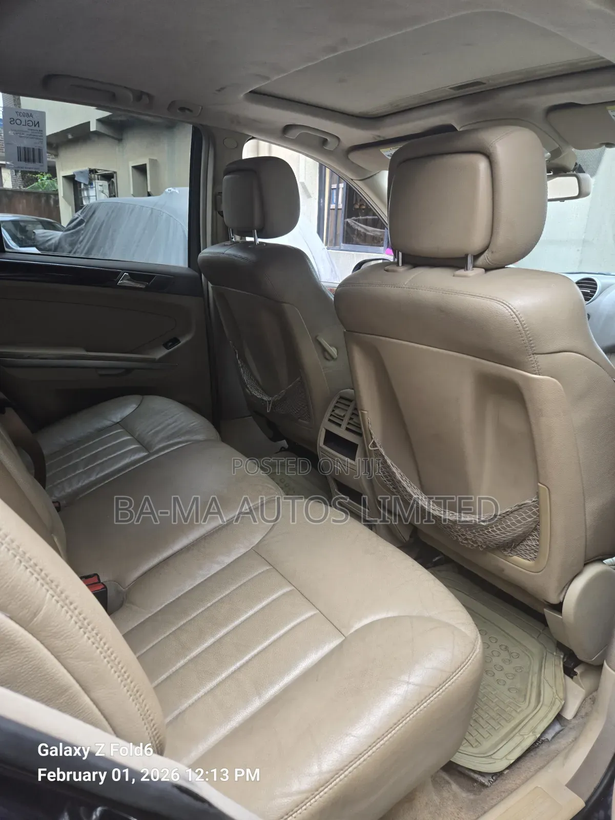 Mercedes-Benz M Class 2008 Blue