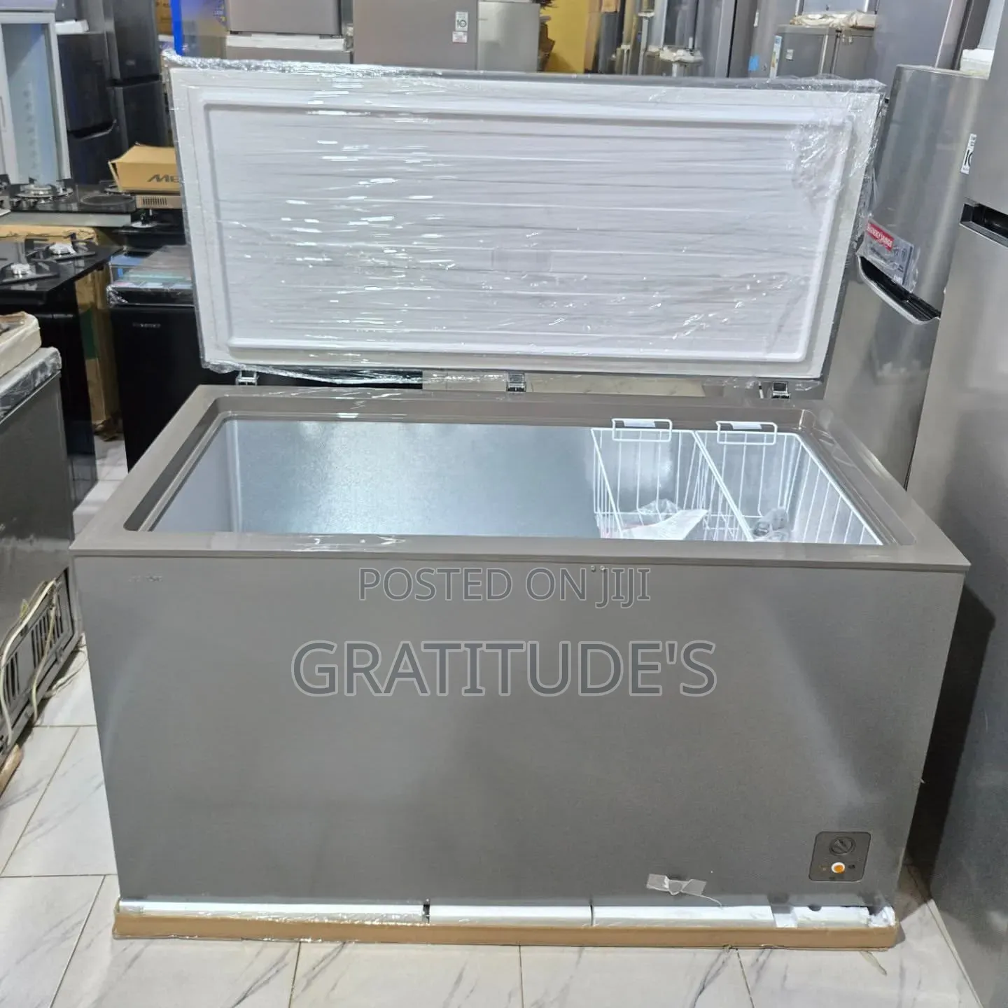 Hisense Chest Freezer
Model: Fc480sh
Gross Volume: 420lt