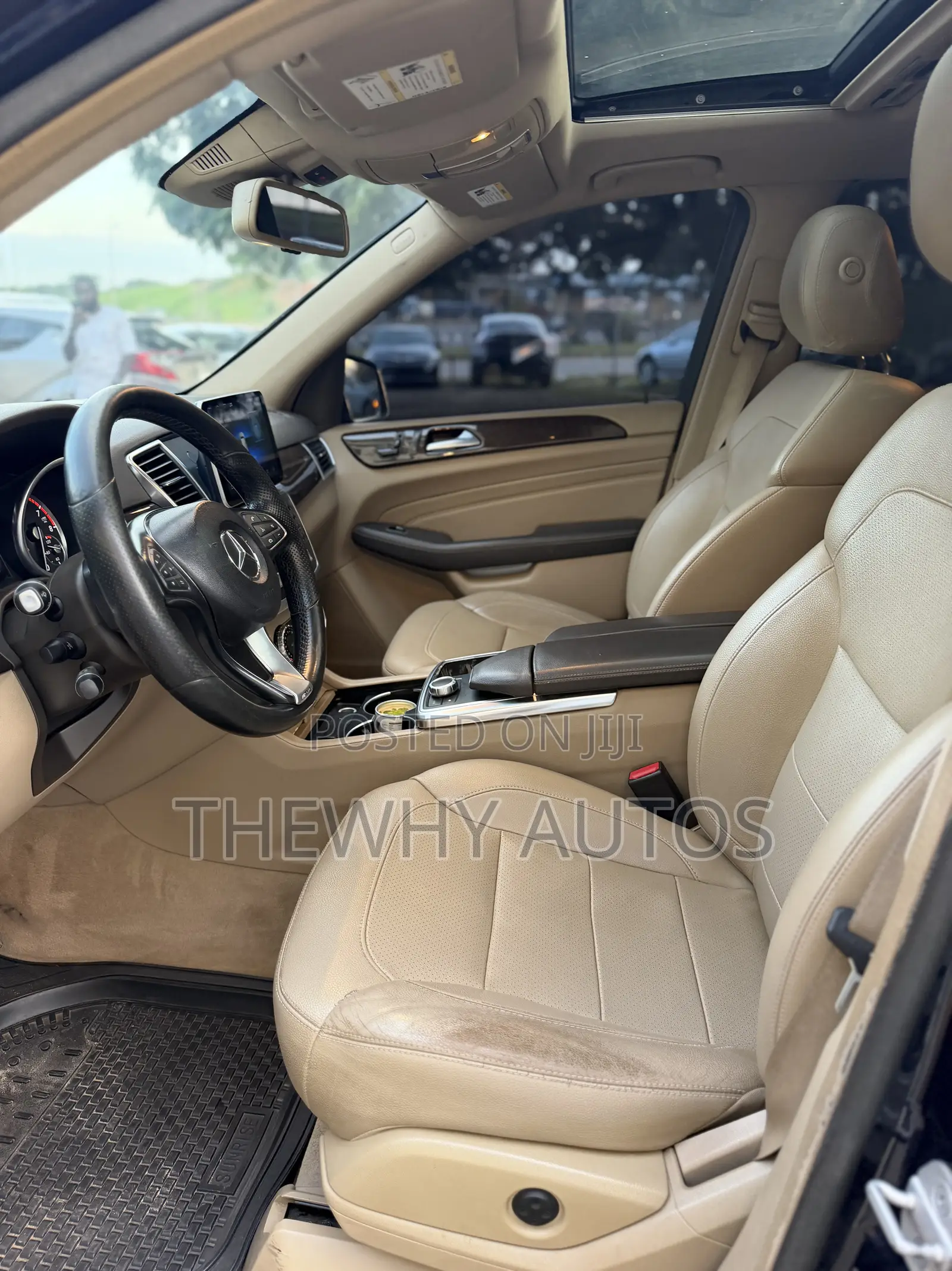 Mercedes-Benz M Class ML350 4dr SUV (3.5L 6cyl 7A) 2015 Blue