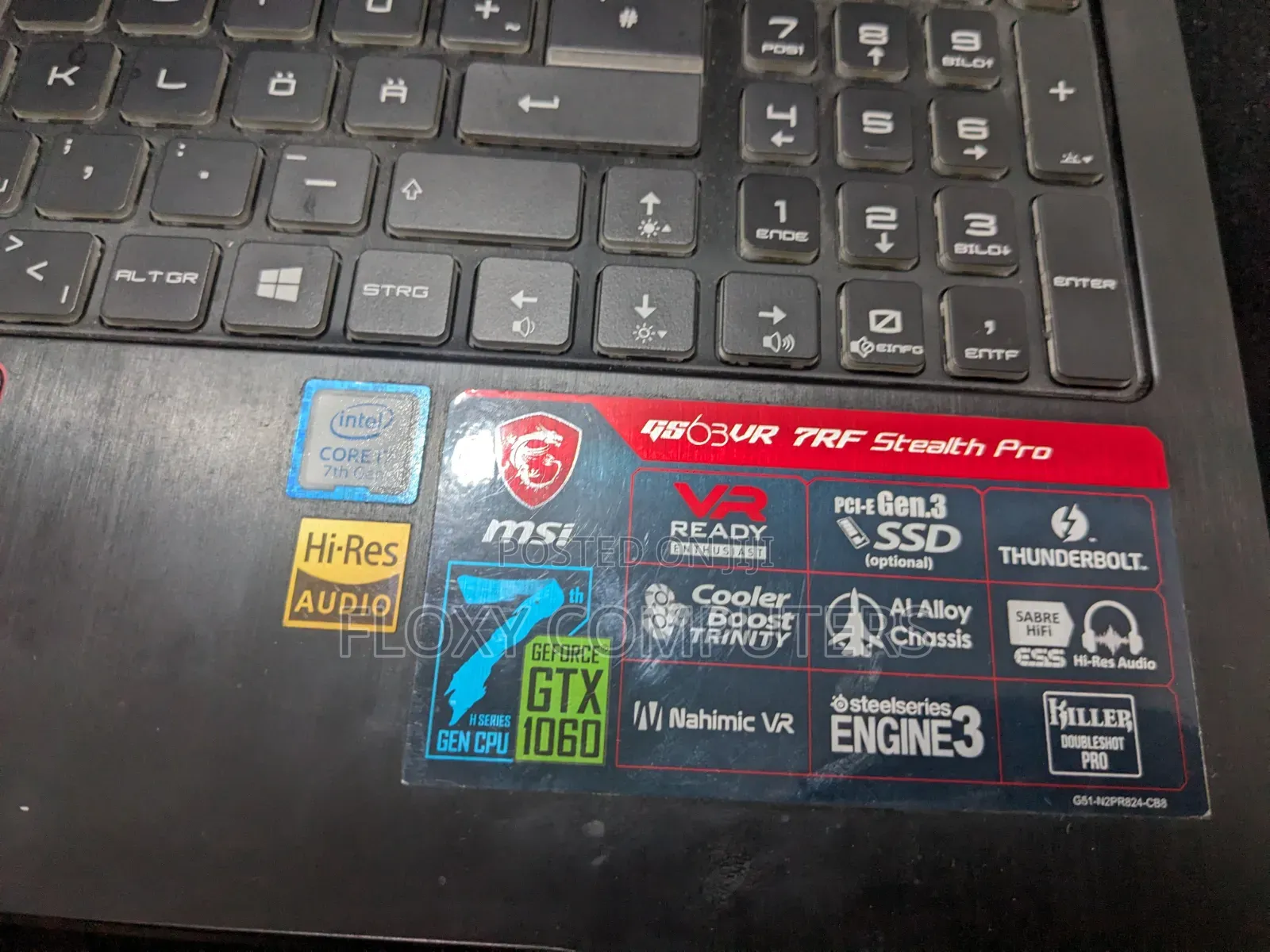 Laptop MSI Vector 16 HX AI A2XWIG 16GB Intel Core i7 SSD 256GB