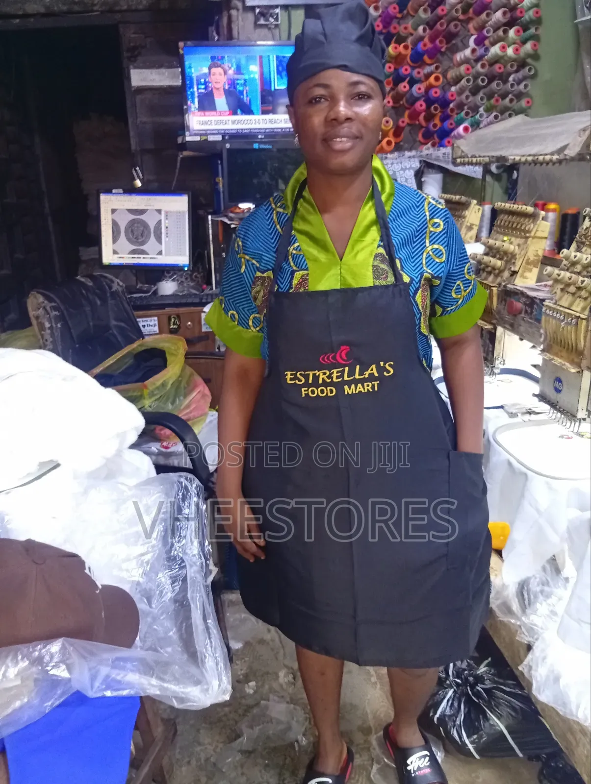 Customized Branded Aprons With Logo | Chef Vendor Aprons