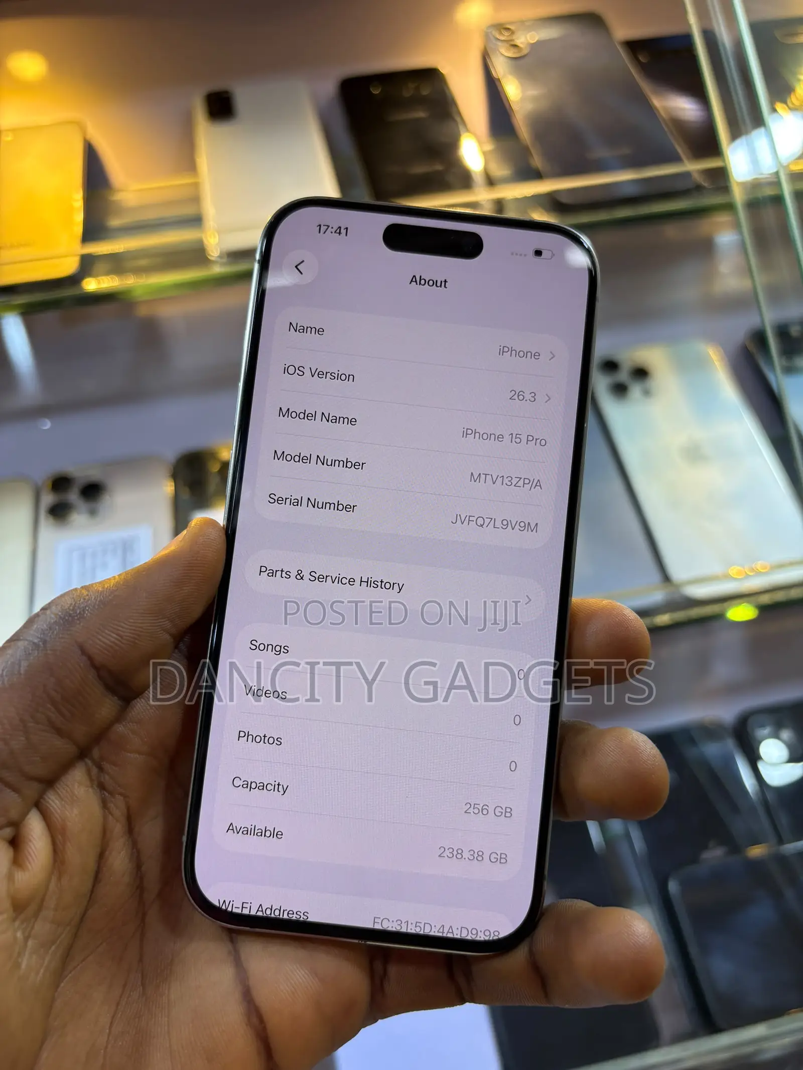 Apple iPhone 15 Pro 256 GB Silver
