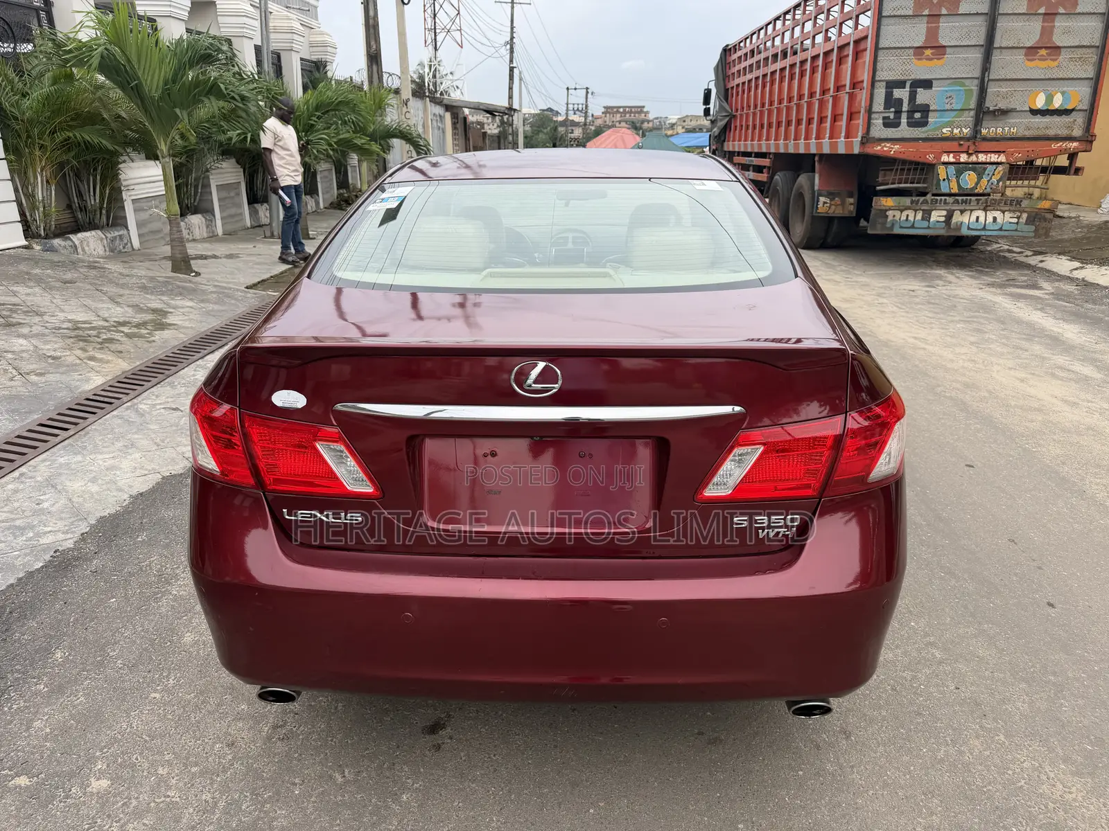 Lexus ES 350 2008 Burgundy