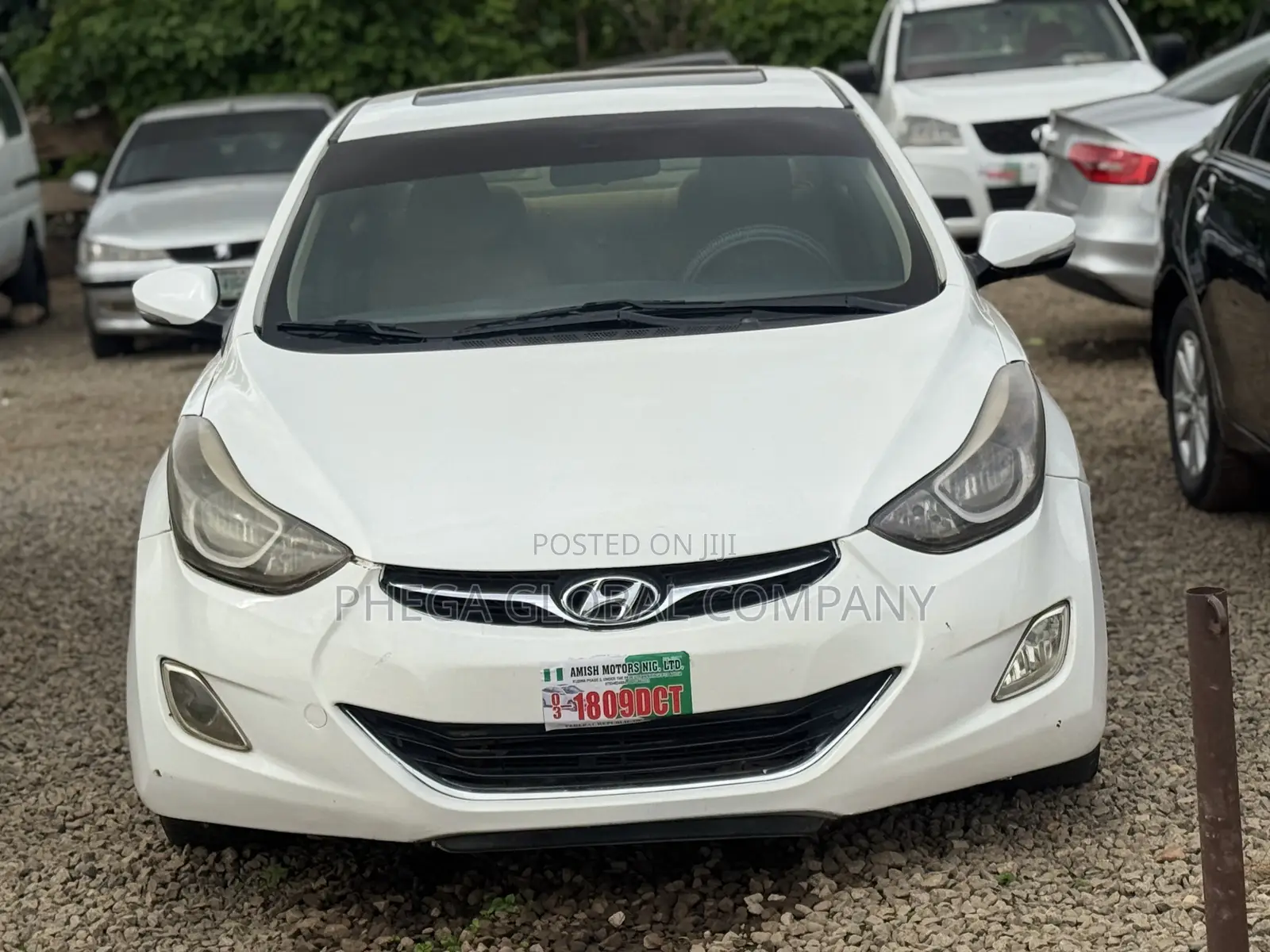 Hyundai Elantra Limited Sedan FWD (1.8L 4cyl 6A) 2013 White