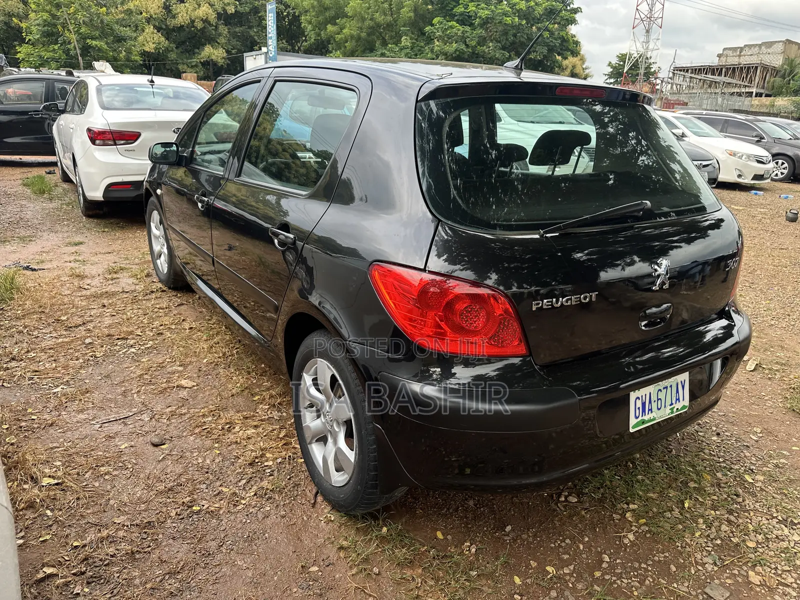 Peugeot 307 2007 Black