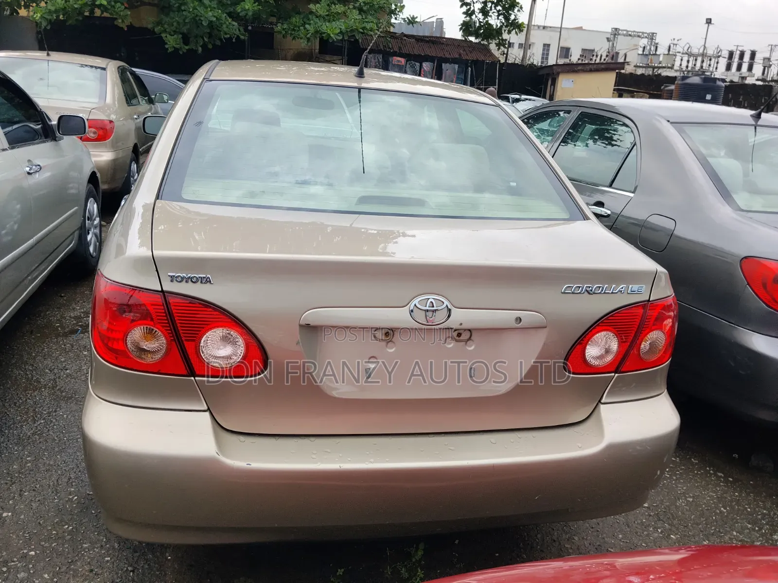Toyota Corolla 2007 Gold
