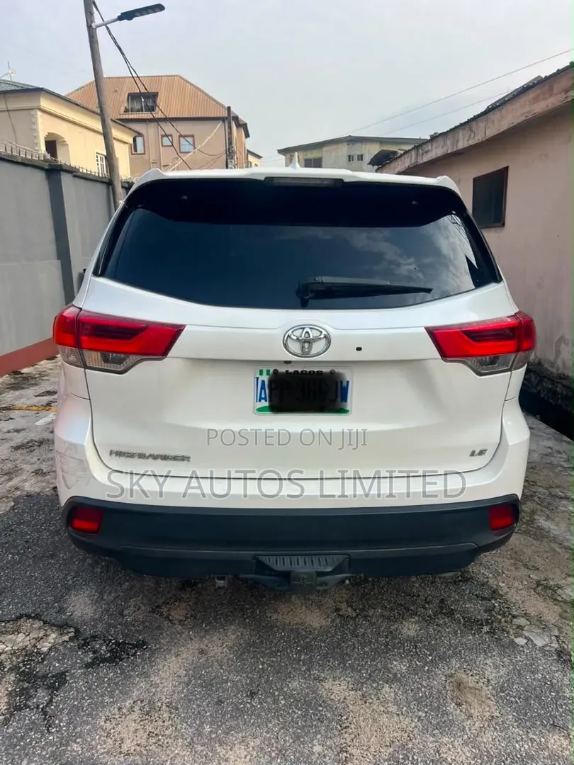 Toyota Highlander 2017 White