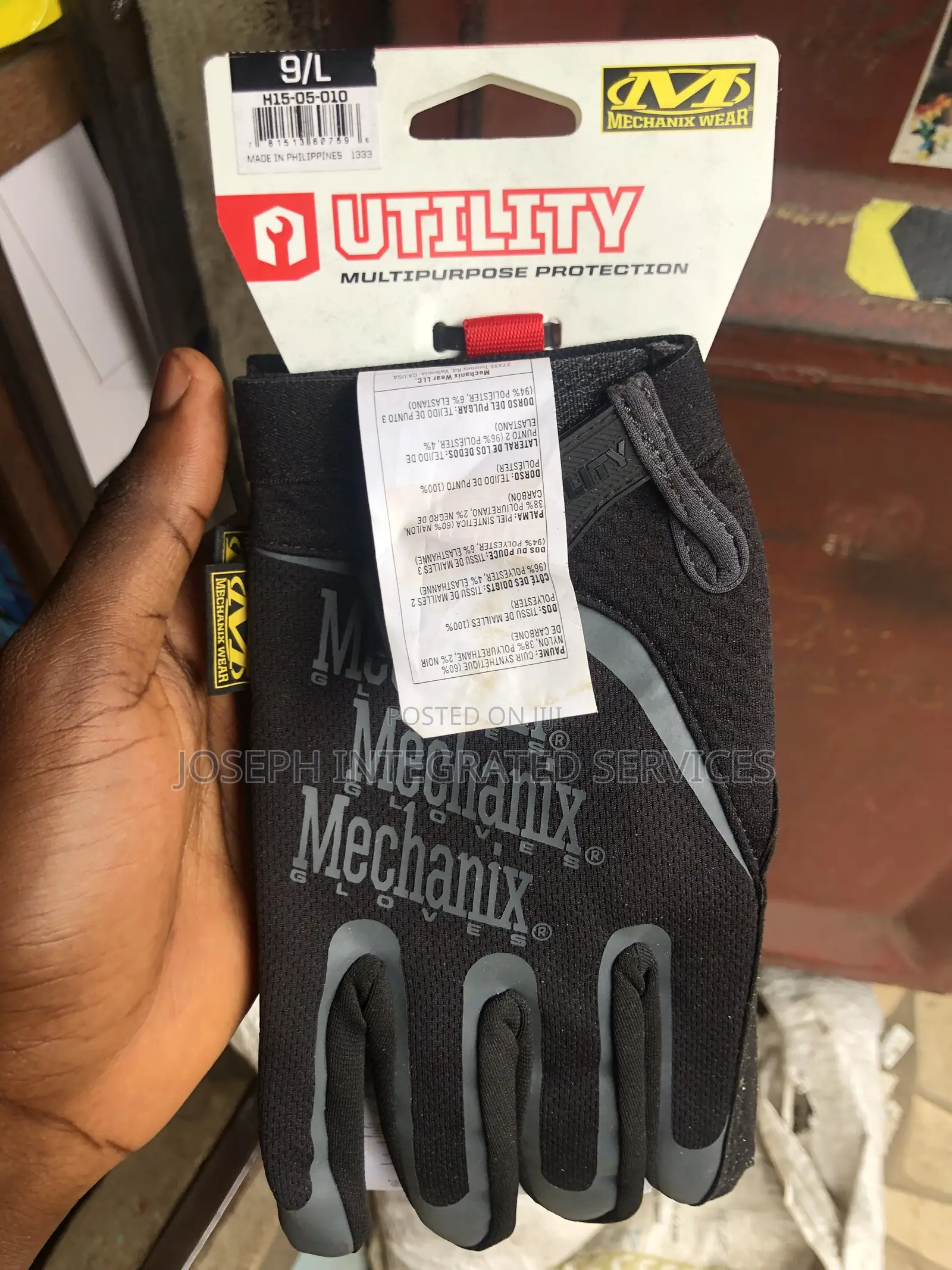 Mechanix Wear Utility Gloves Designed for Multi-Purpose Protection