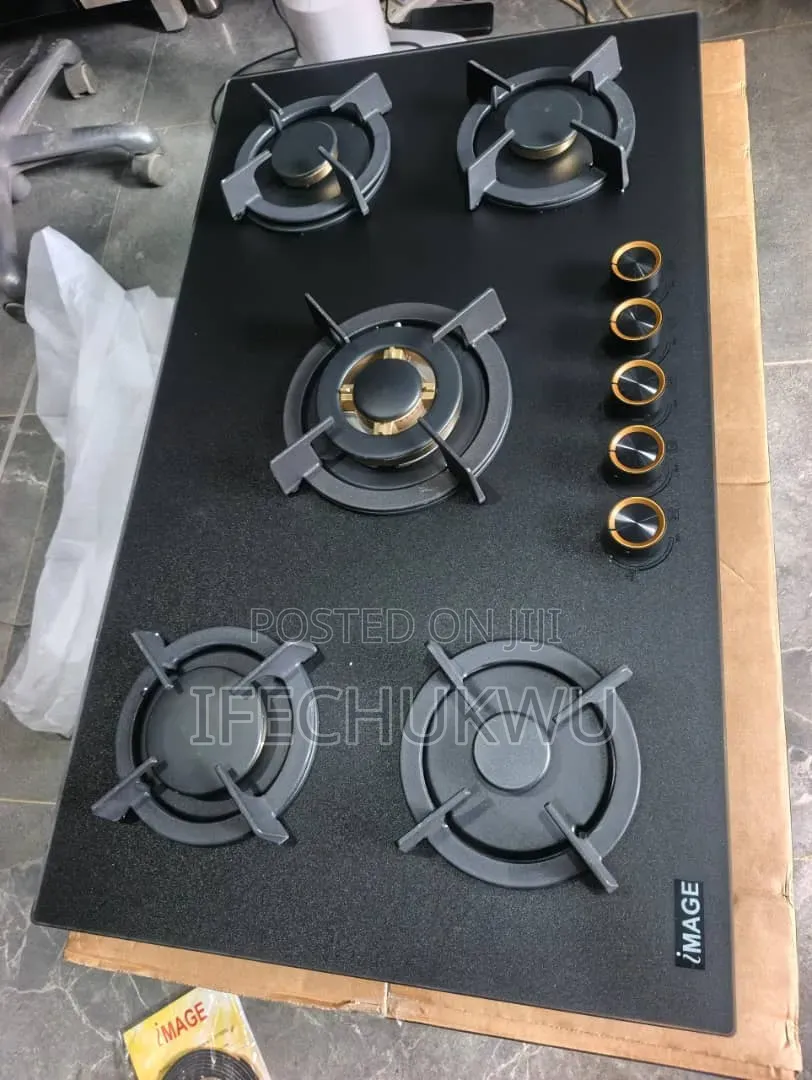 Original Image New Design Built-in 90cm 5 Burners Gas Cooker Hob Etc.