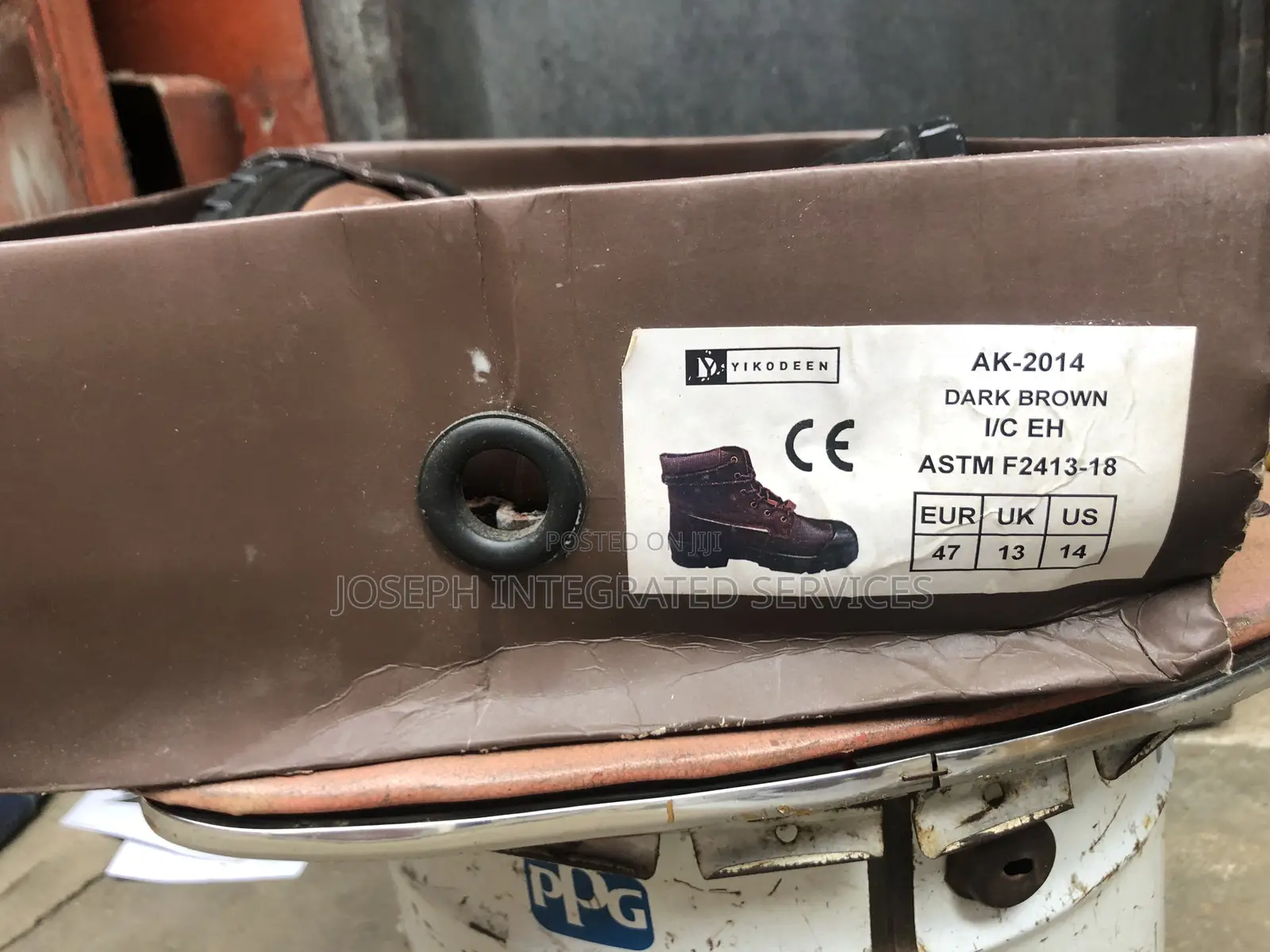 Yikodeen Branded Safety Work Boots (All Sizes Available)