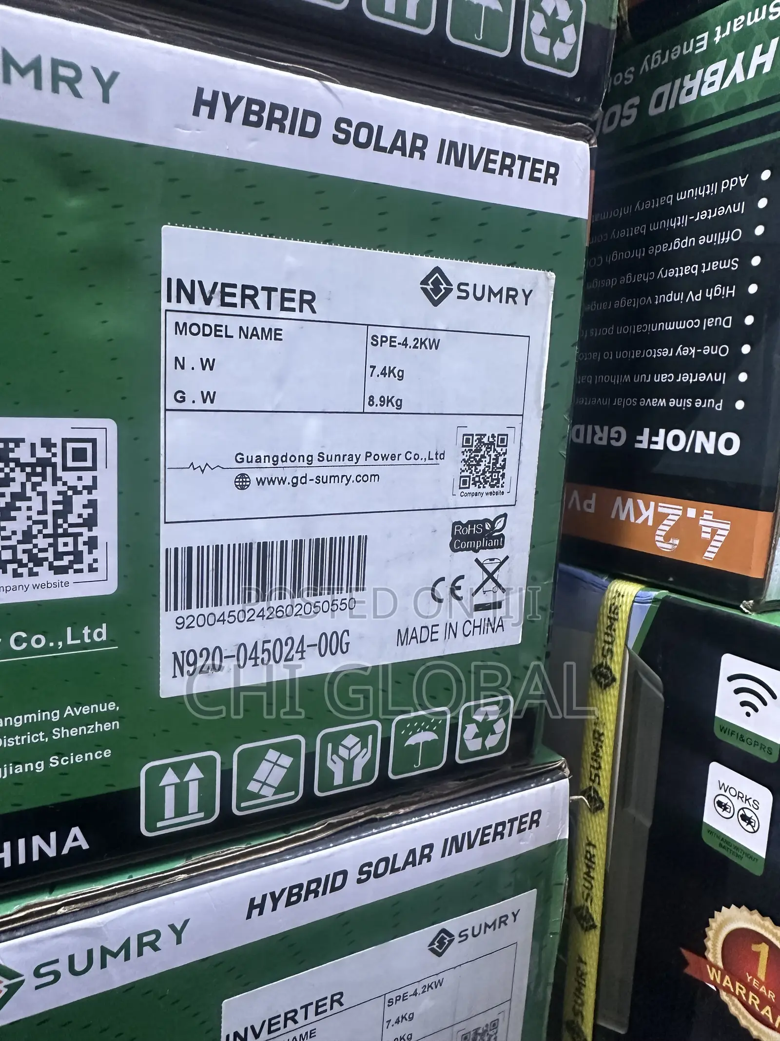 Sumry 4.2kva 24v Hybrid Inverter