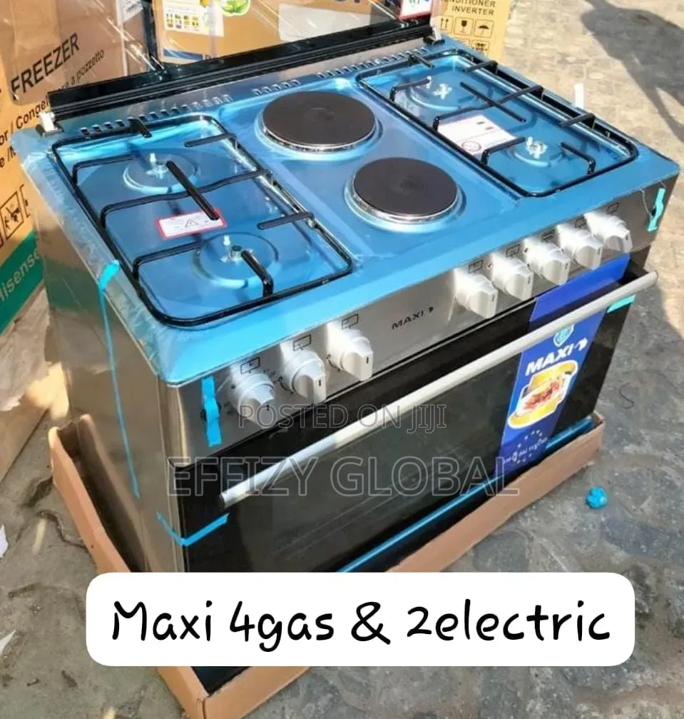Maxi 60.By.90 4gas 2electric + Big Modern Oven Heater