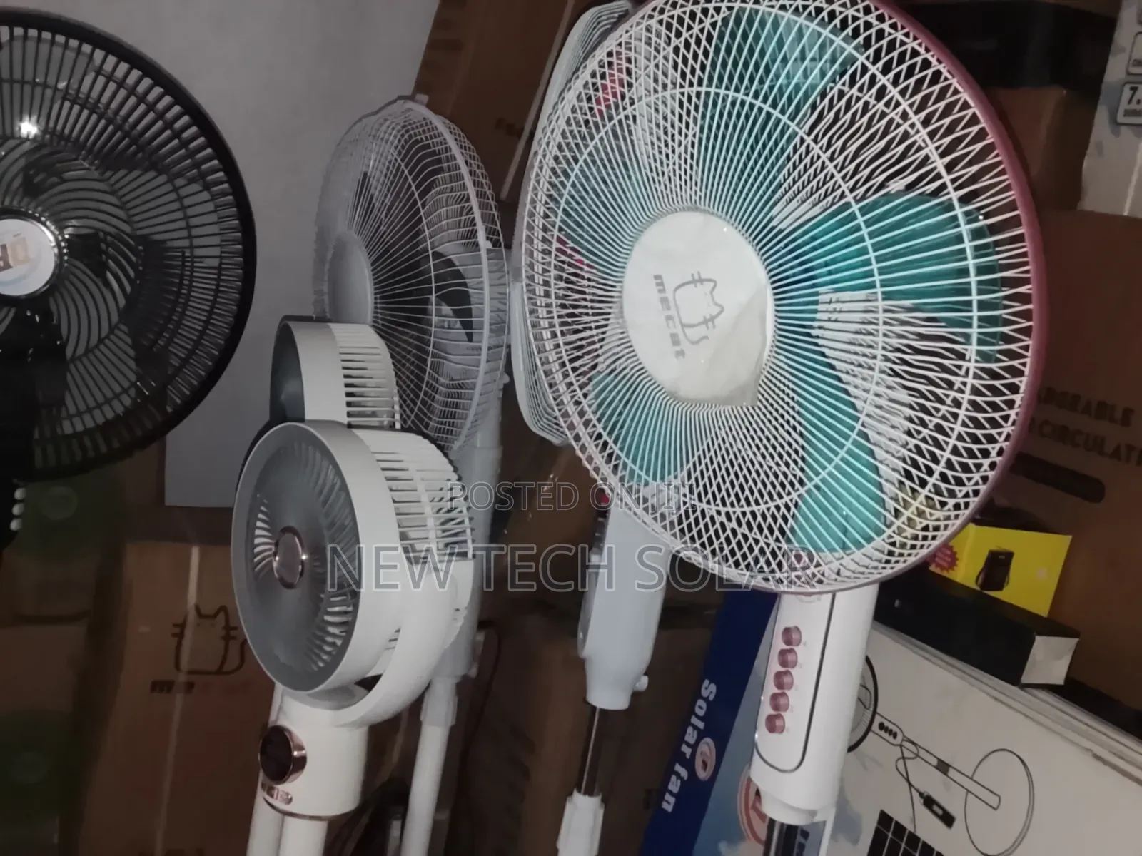 Solar Standing Fan